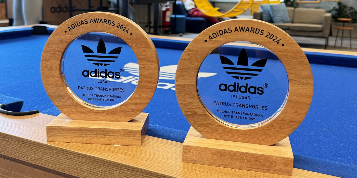 Patrus Transportes é Duplamente Reconhecida pela Adidas em 2024